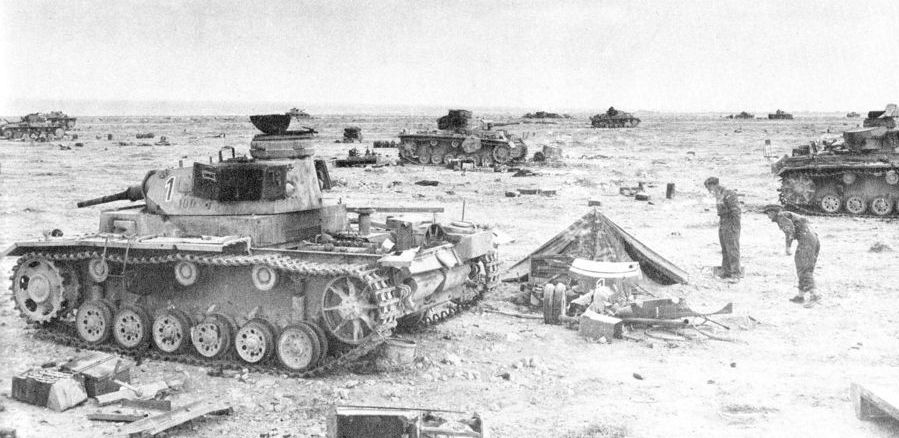 Western Desert Campaign until the Fall of Tobruk